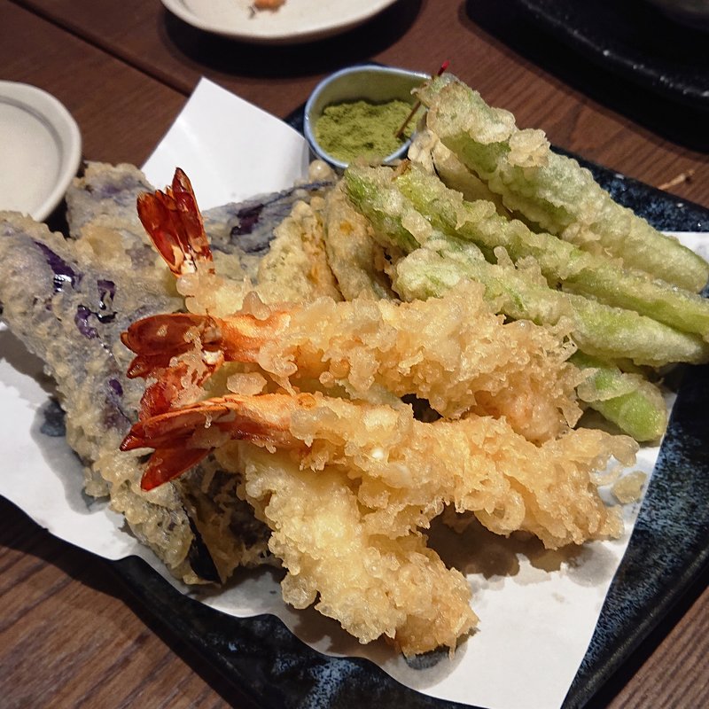 天ぷら盛合せ(越後 叶家 川崎ラゾーナ店)