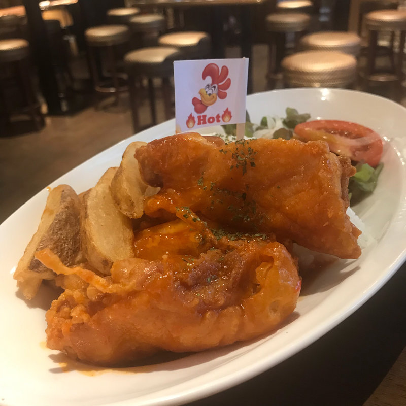 バッファローチキンプレート(AZABU BUFFALO WINGS)