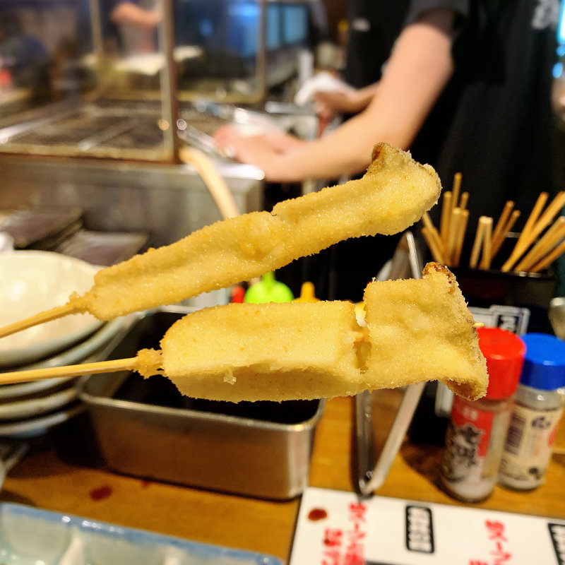 串揚げ（エリンギ）(はまぐり屋串左衛門)