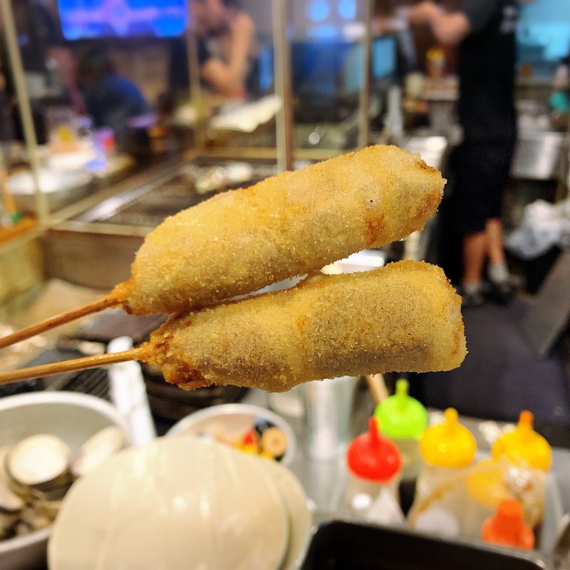 串揚げ（牛ヒレカツ）(はまぐり屋串左衛門)