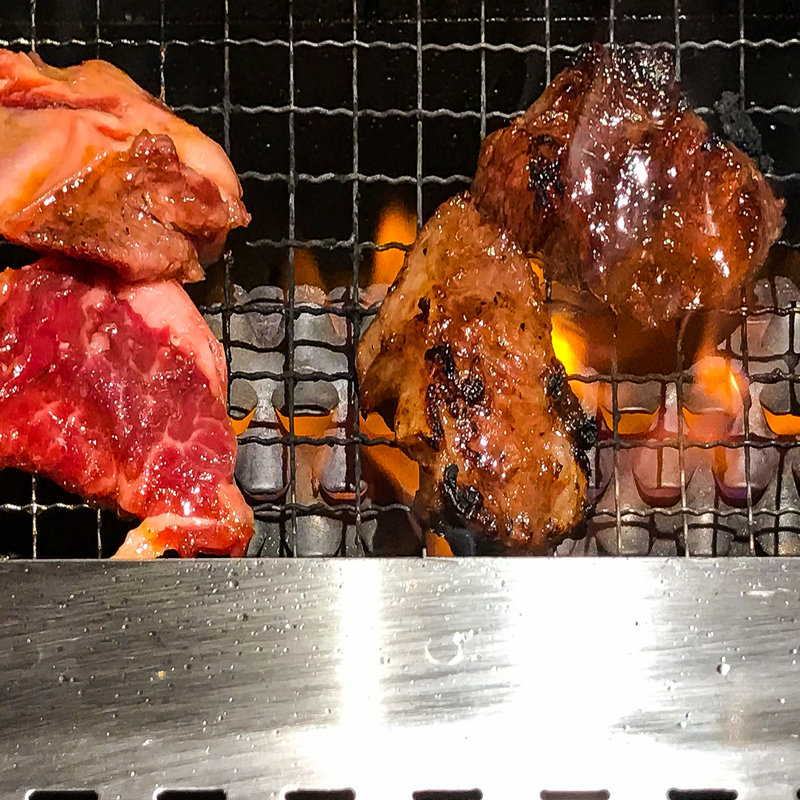 牛カルビ＆牛ハラミ(焼肉ライク 赤坂見附店)