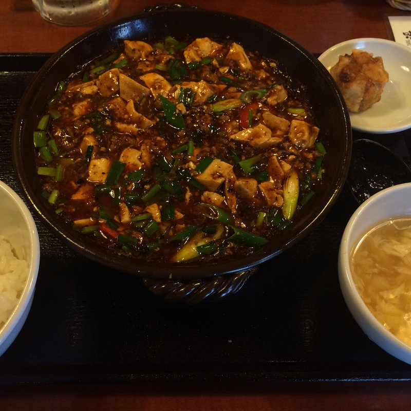 麻婆定食(味らい)