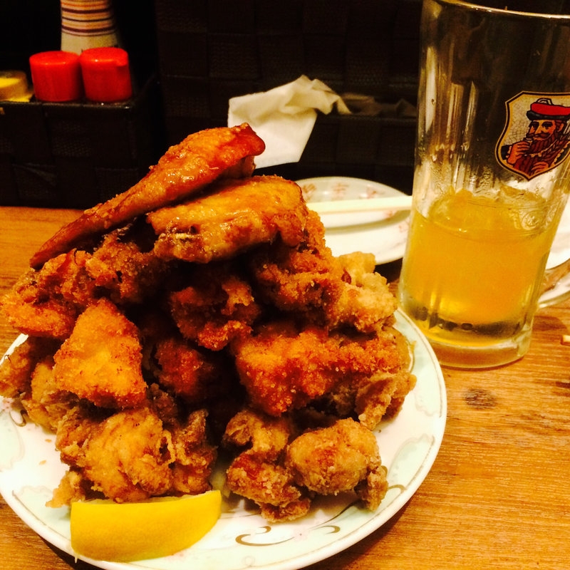 ザンギ盛り合わせ(揚鶏屋 伊予)