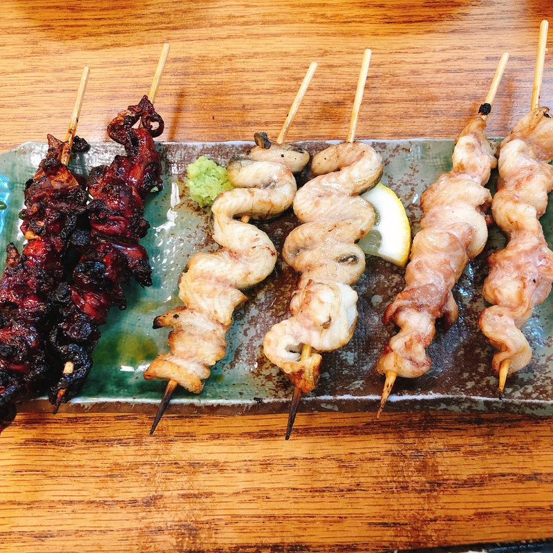 串焼き(新宿うな鐵 （うなてつ）)