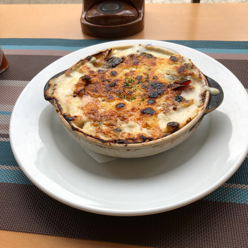 ミートソースのグラタン(銀座洋食 三笠会館 江戸東京博物館店)