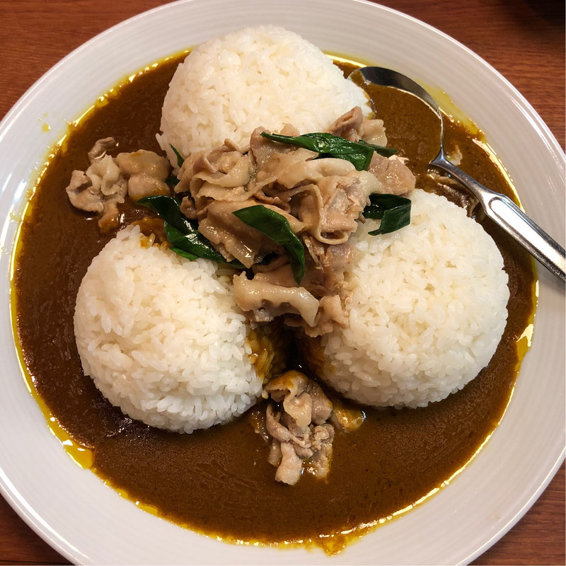 スタミナカレー(香の川製麺 枚方招提店)