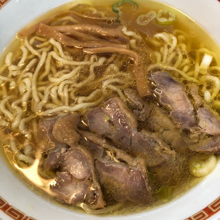 鶏チャーシュー麺(中華そば 嘉一)