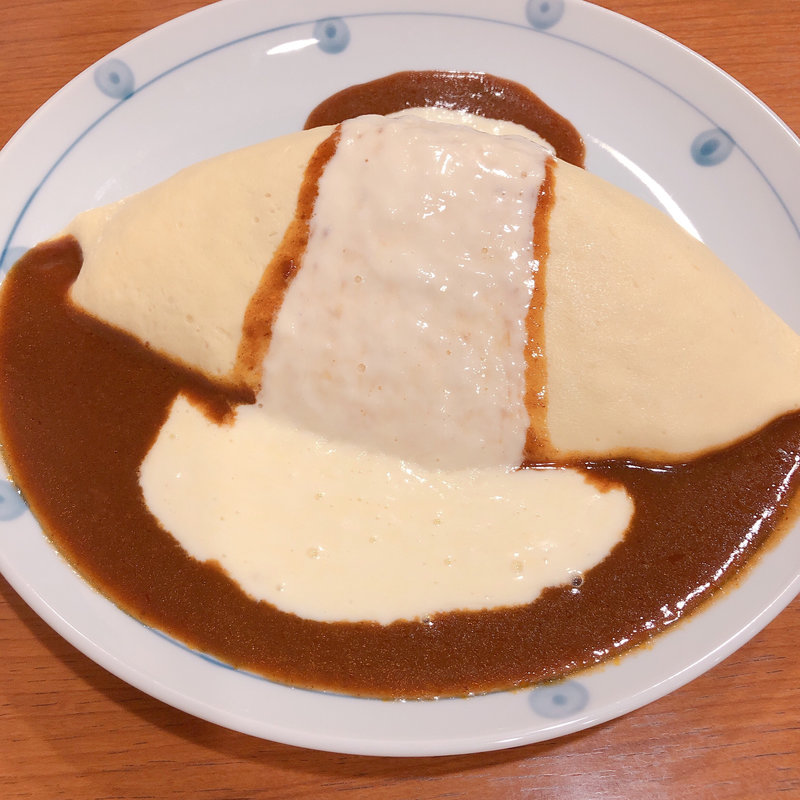 デミグラスソースランチ トッピングチーズ(オムライス専門店 シード )