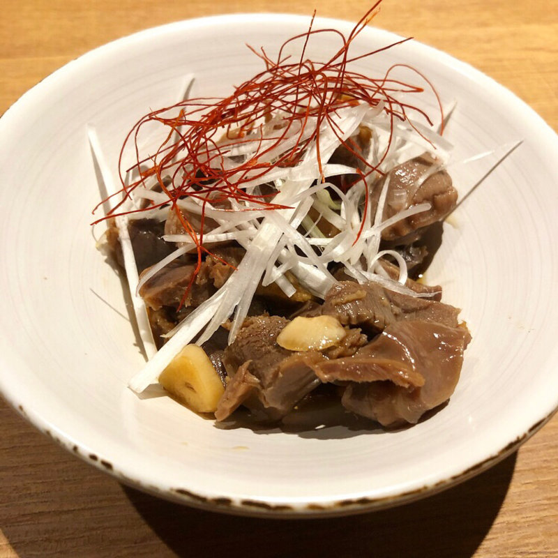 砂肝のナンプラー(大陸食堂TYPHOON)