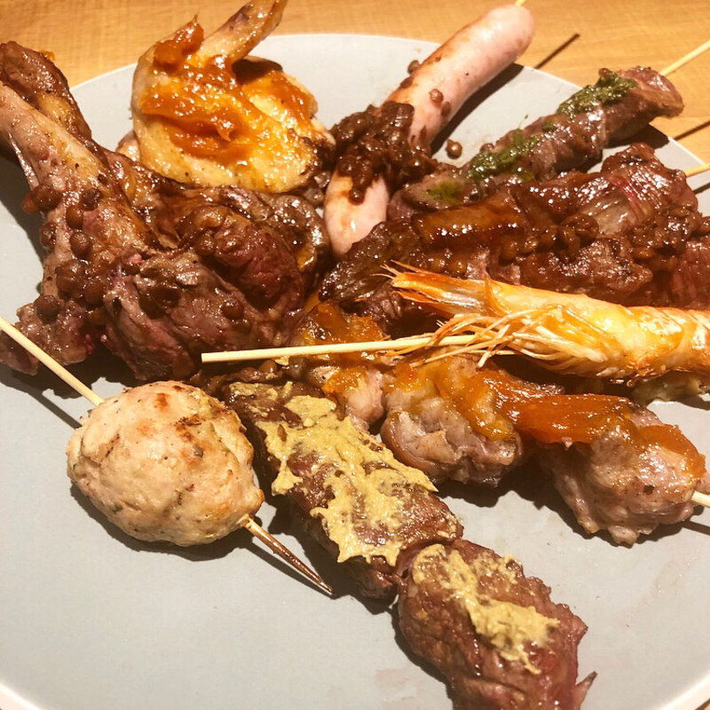 串焼き(大陸食堂TYPHOON)