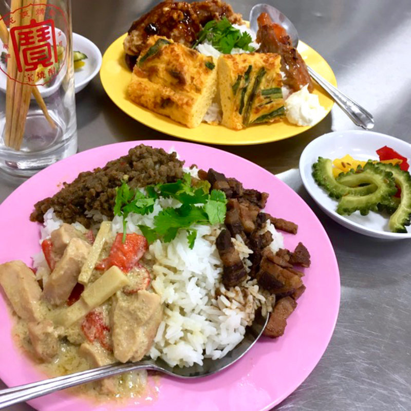 ランチセット(台風飯店)