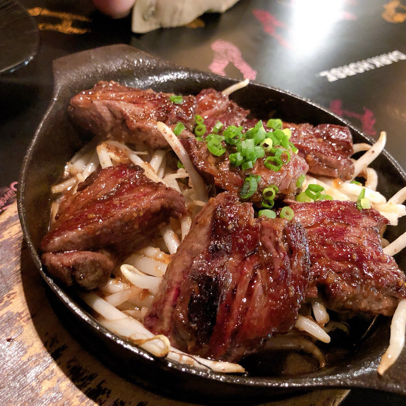 ハラミBBQステーキ(肉バルで肉寿司 ジョッキー)