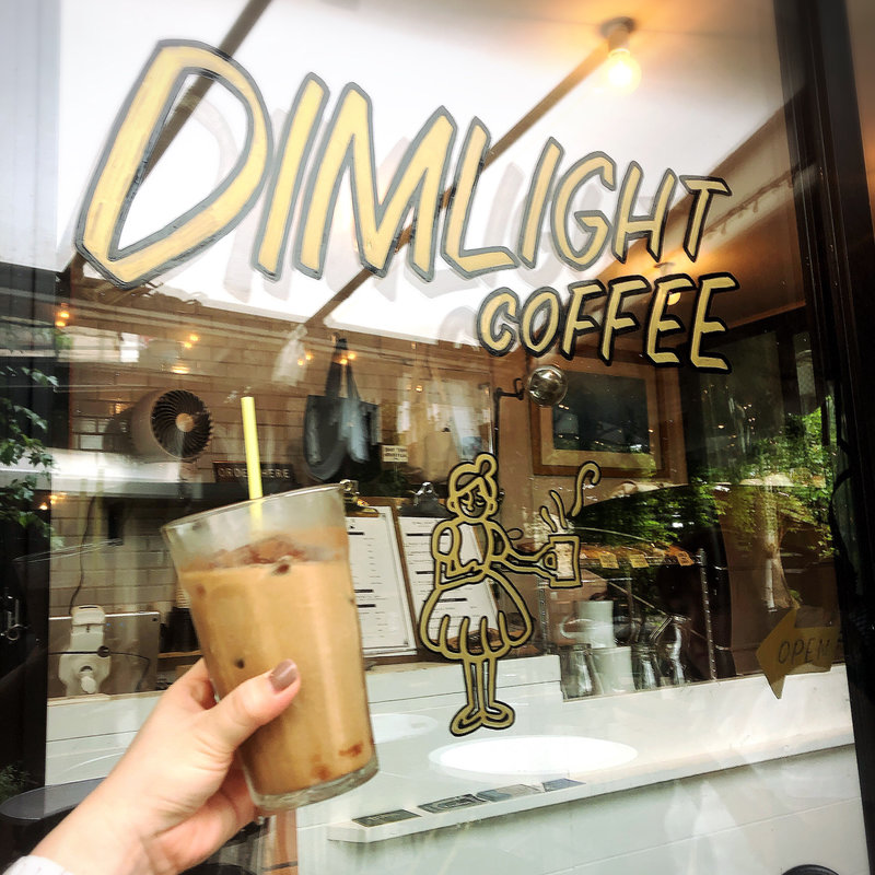 アイスカフェモカ(DIMLIGHT coffee)