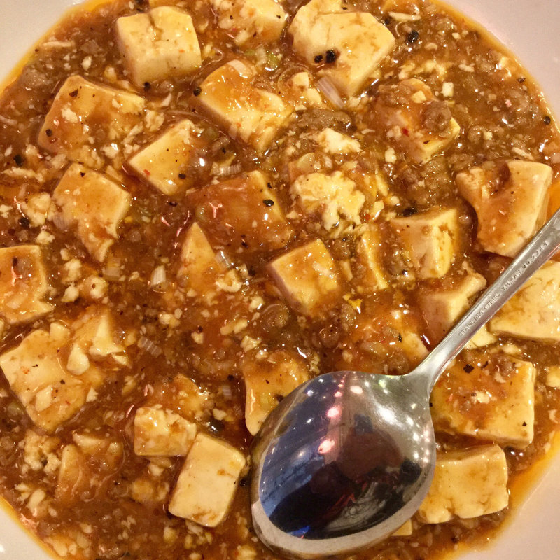 麻婆豆腐(金龍飯店 （キンリュウハンテン）)