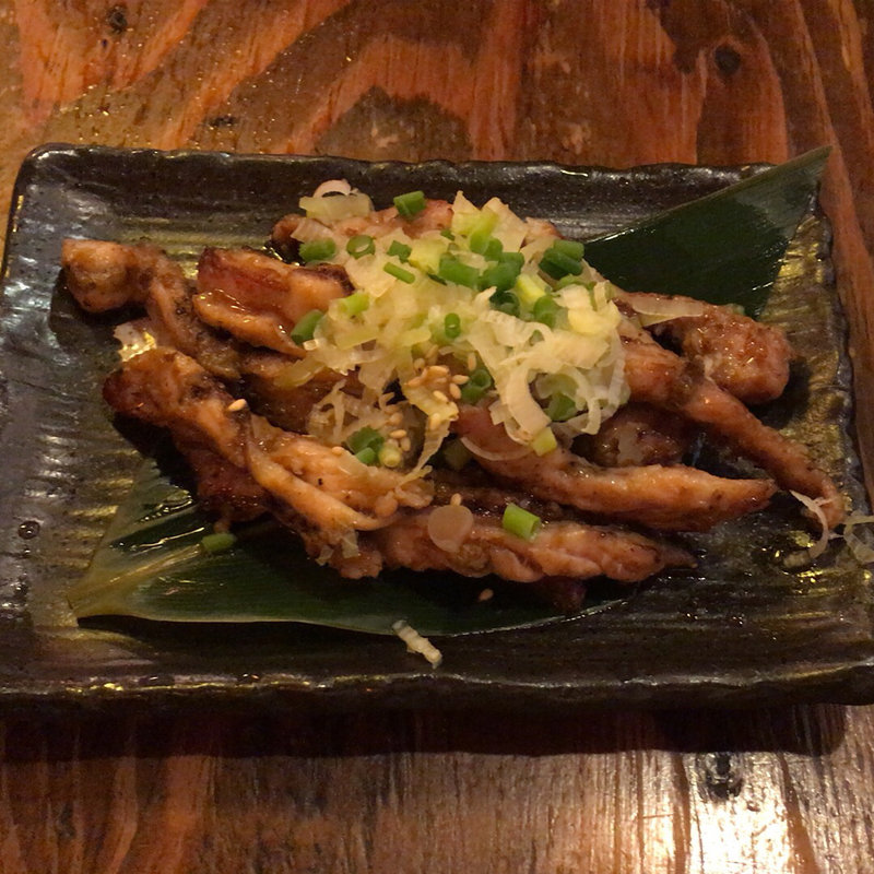 せせり柚子胡椒焼き(炭火鳥酒場 赤羽鳥一家)