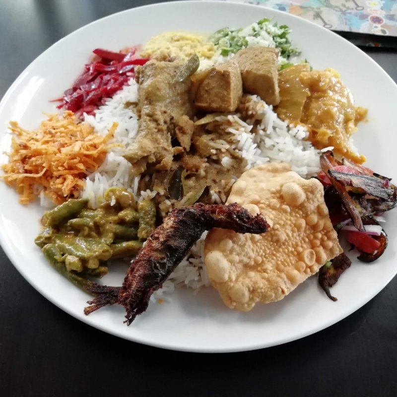 スリランカカレー(サンライズレストラン)