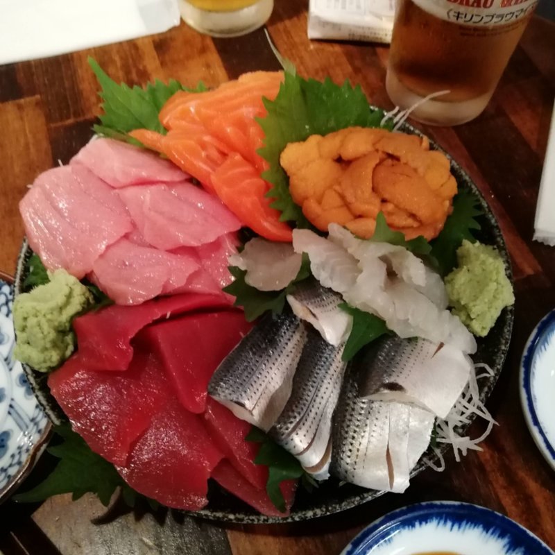 刺身盛り(はじめ鮮魚店 )