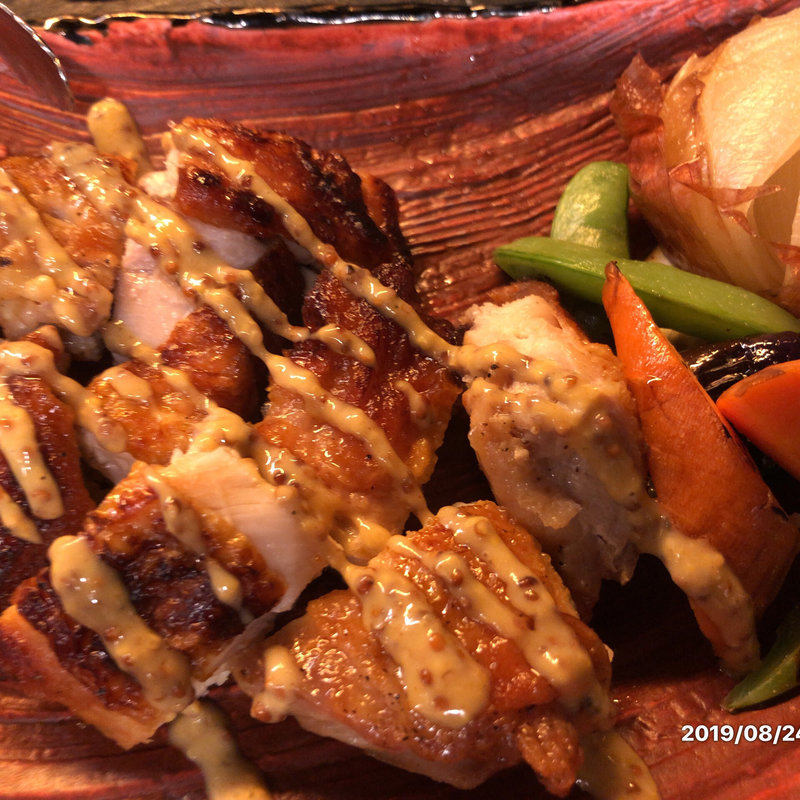 鳥肉の焼いた物(バル日和)