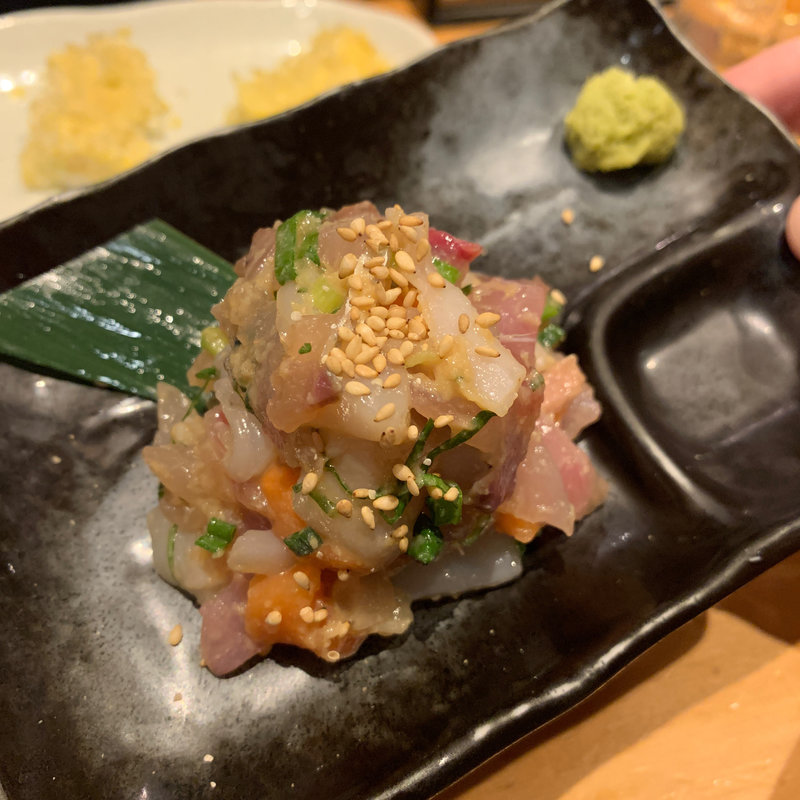 鮮魚のなめろう(四ツ谷 魚一商店)