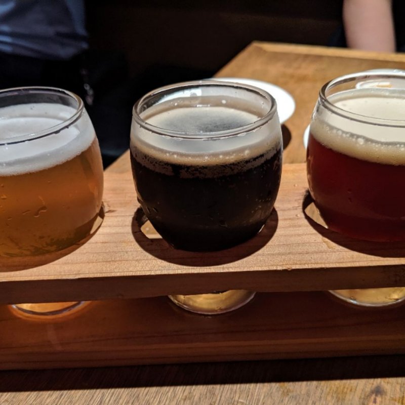 クラフトビール3種飲み比べ(VECTOR BEER 大森店)