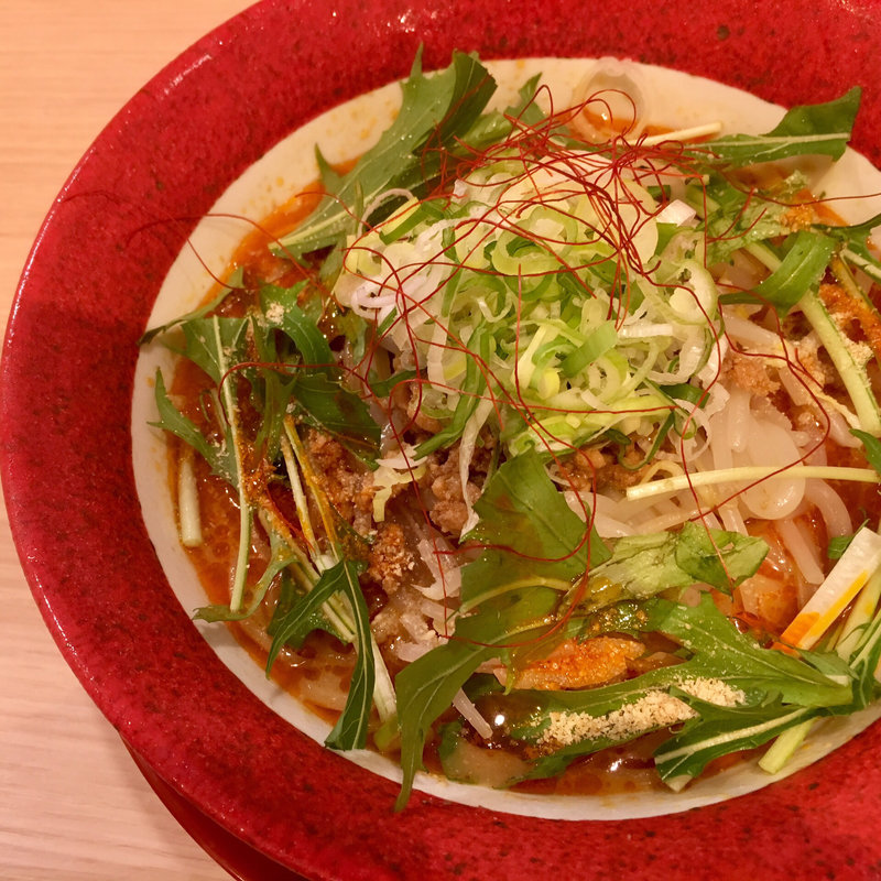 冷し担々麺(みそ吟 札幌本店)