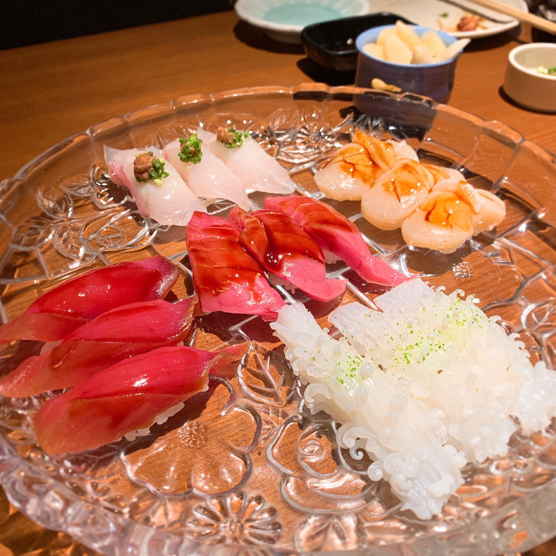 ディナーコース お任せ寿司 コースで飲み放題付き(やまちょう)