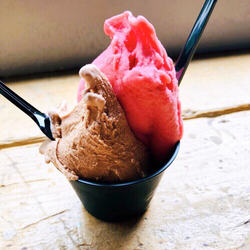 チョコレート&木苺(D gelado)