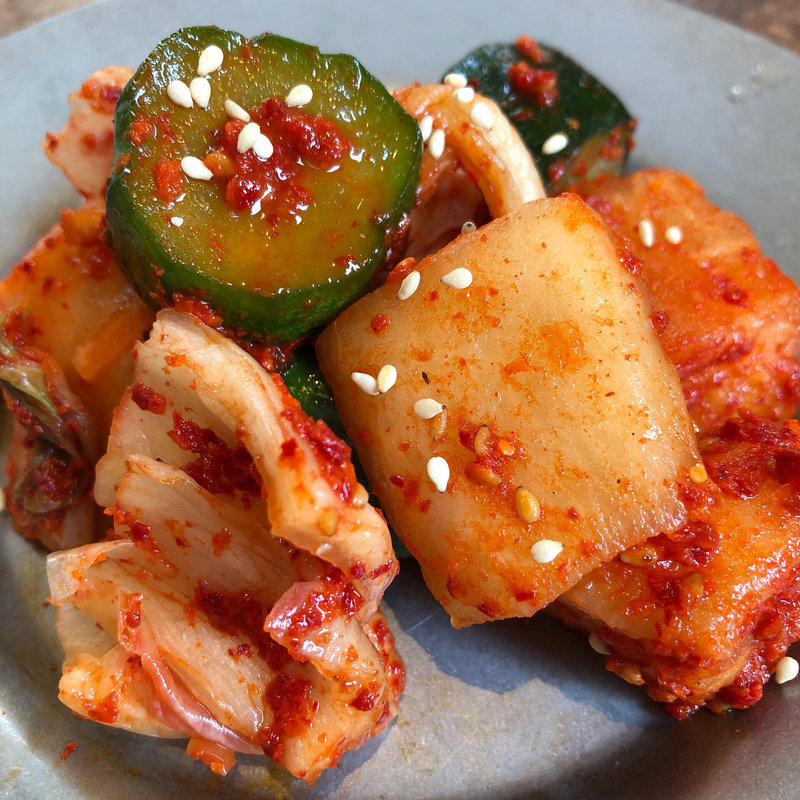 自家製キムチ(セルフ焼肉専門 焼肉じょんじょん 川崎店)