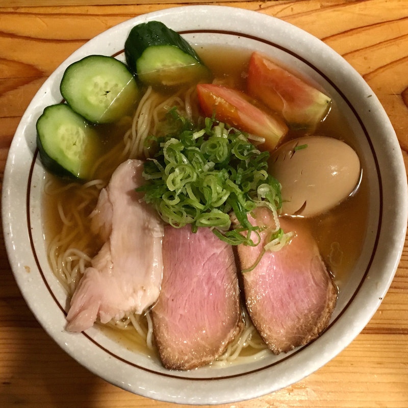 冷やし煮干しラーメン(中華そば 一陽来復)