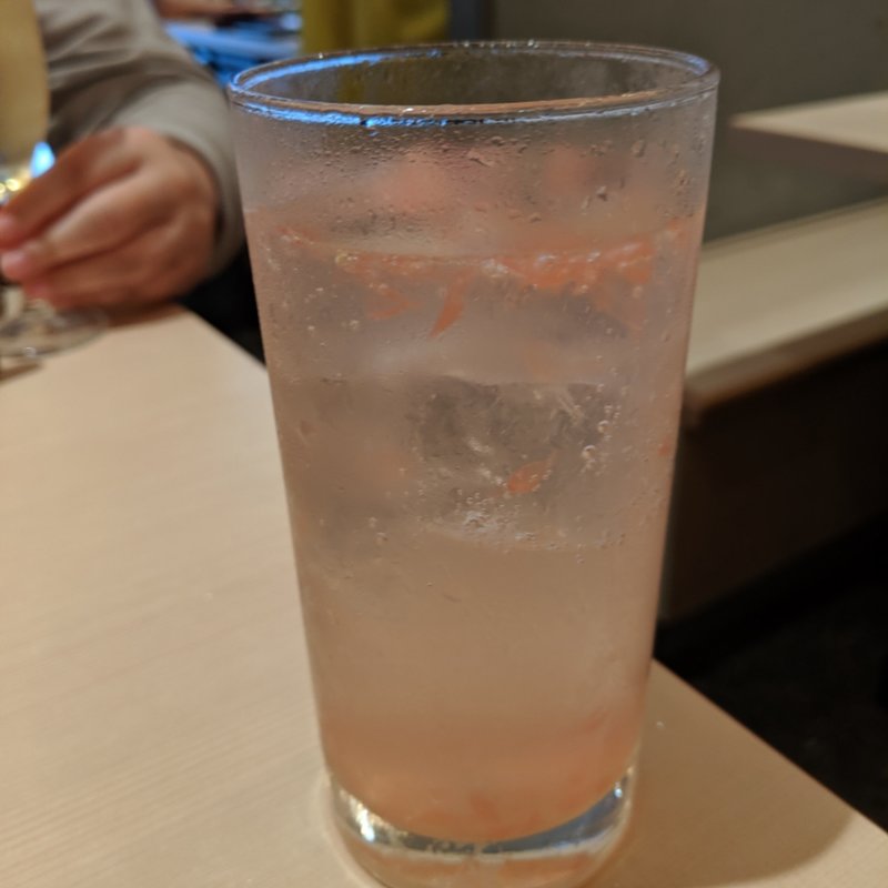 生グレープフルーツサワー(月島もんじゃ くうや 月島本店)