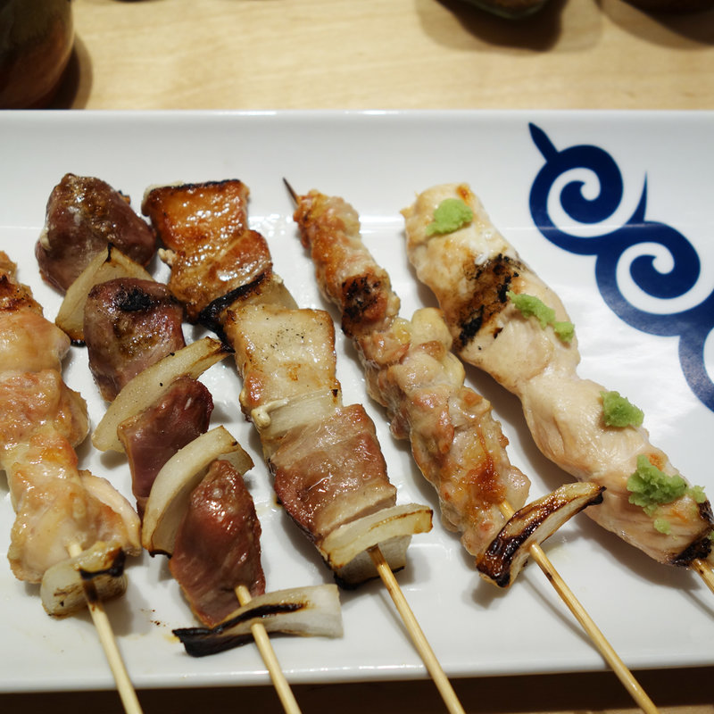 博多串焼き5本盛り(博多やさい巻串 鳴門 天神中央公園店)