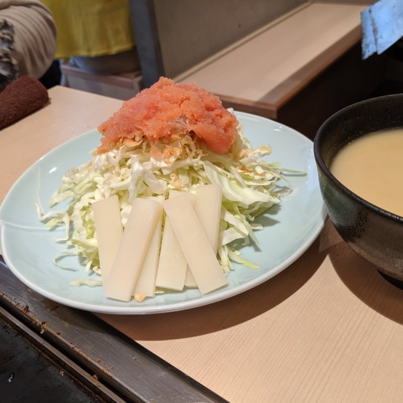 明太子もち(月島もんじゃ くうや 月島本店)