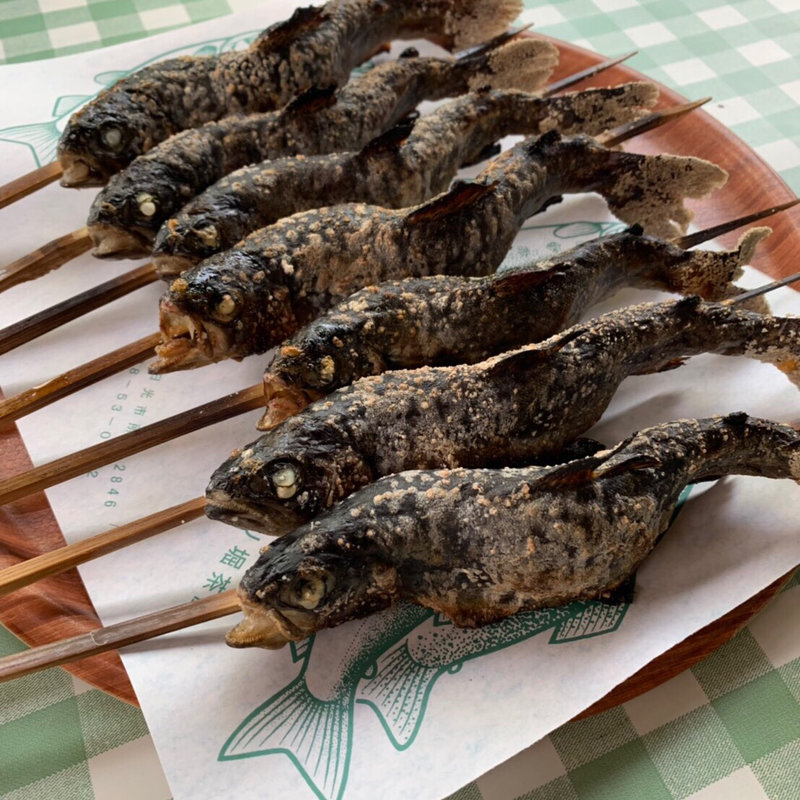 ニジマス塩焼き(小倉山つり堀茶屋 )