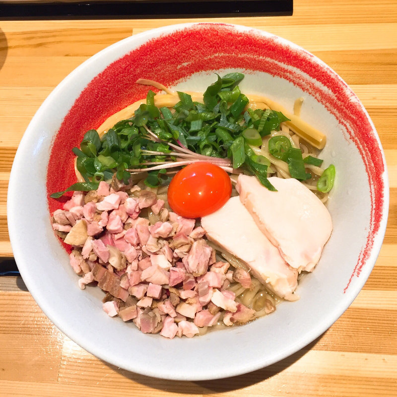 冷やし生醤油まぜそば(麺や 凛)