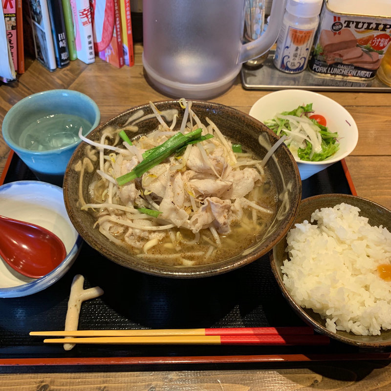 肉そばセット(もいわ太陽食堂 （もいわたいようしょくどう）)