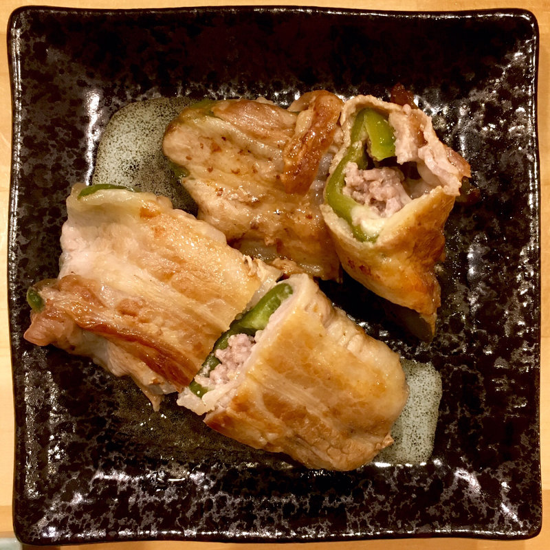 ピーマンチーズ豚肉巻(家庭の味 ほろよい)