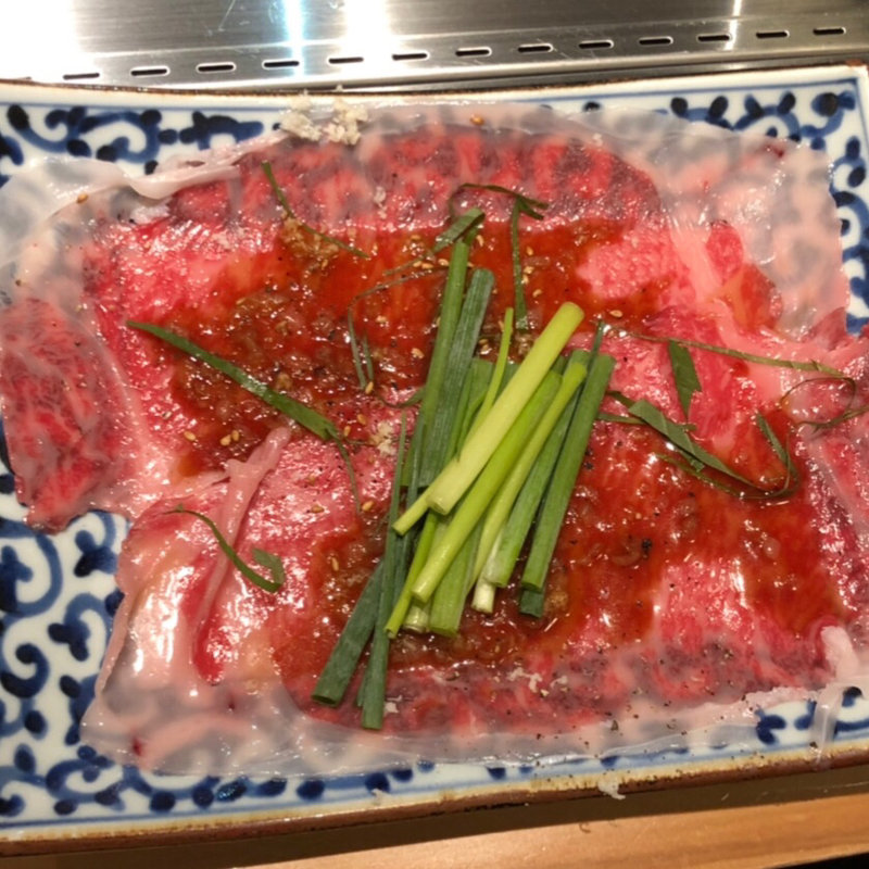 サーロインユッケ(焼肉ホルモン ブンゴ 天王寺店)