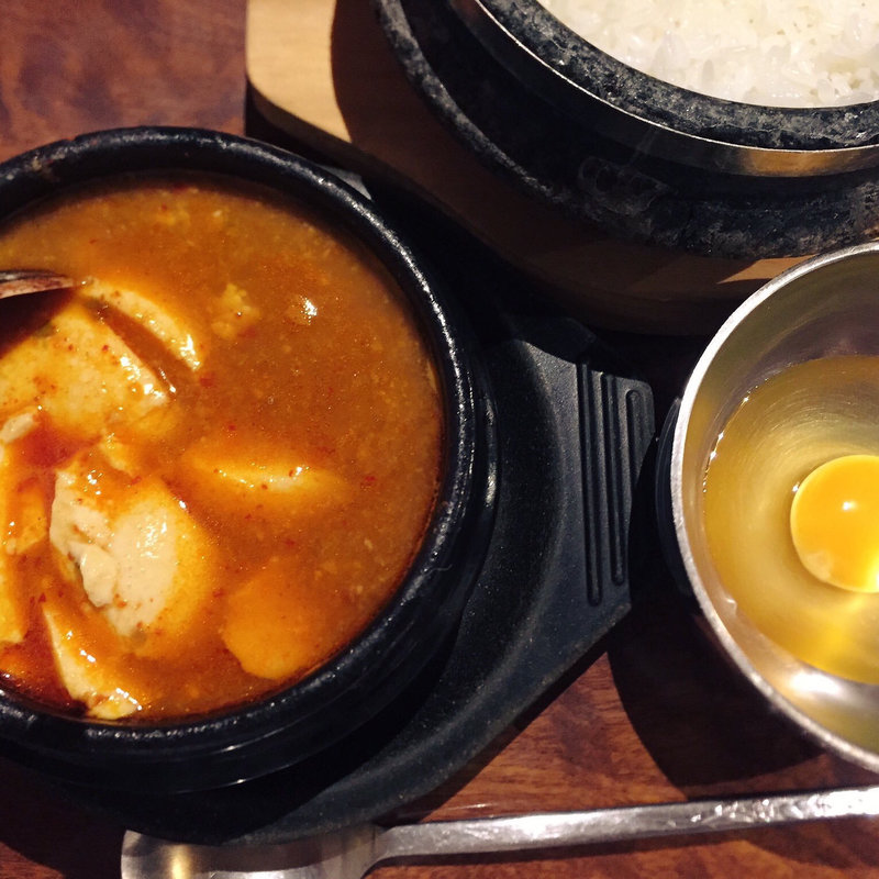 あさりスンドゥブ(チャメ(姉妹)恵比寿店)