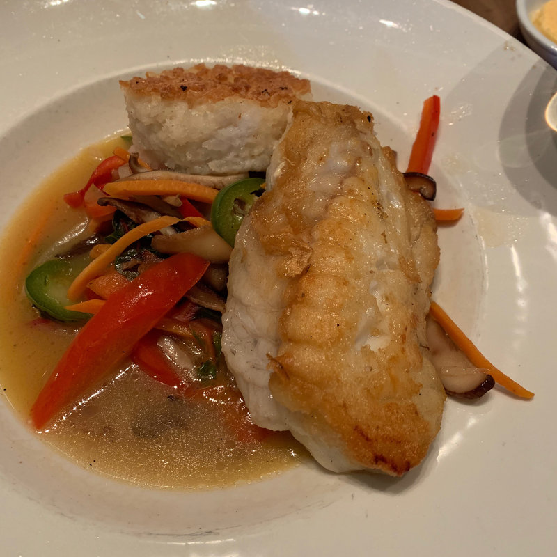 Monkfish Risotto(Island Creek Oyster Bar)