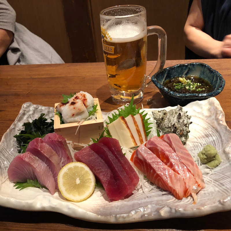 刺身盛り(海鮮旨いものや 海福)