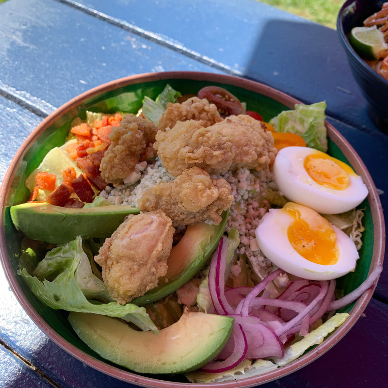 Fried Oysters Cob Salad(Mac's Chatham Fish & Lobster Co)