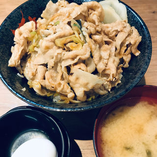 生姜丼(伝説のすた丼屋 狭山店)