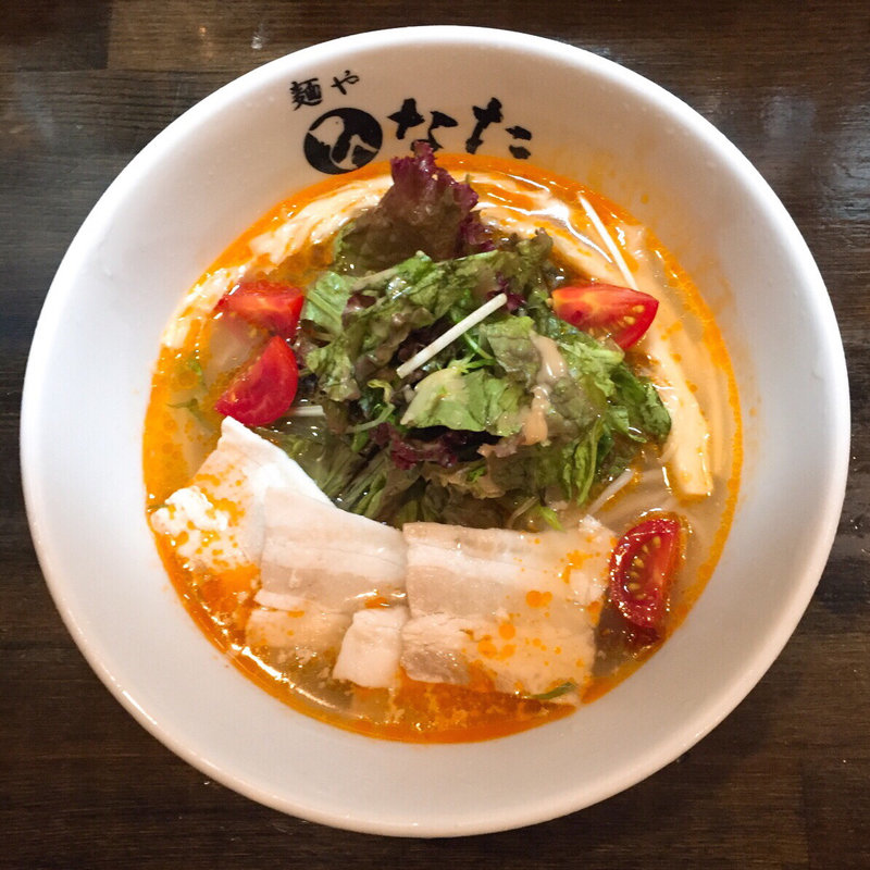 冷製めんめん〜ピリ辛サラダ明太子らーめん〜(麺や ひなた)