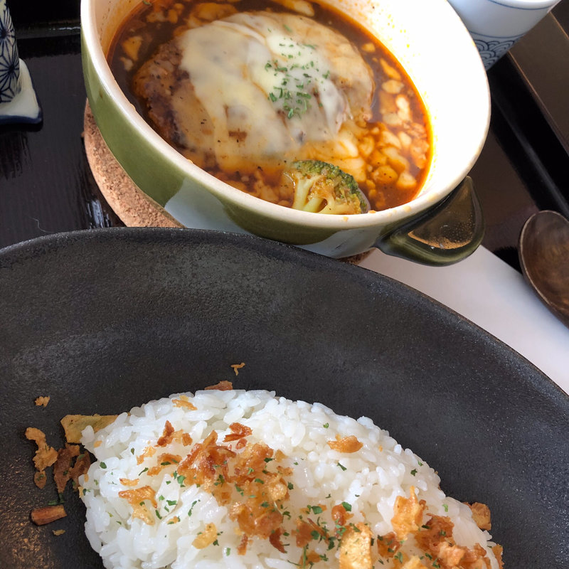 煮込みハンバーグ(茶蔵 米沢店 （さくら）)