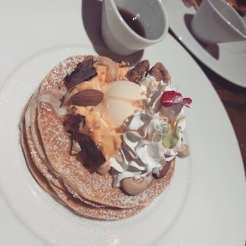 クリームブリュレのパンケーキ(カフェ六月園 （KAFE 6 GATUEN）)