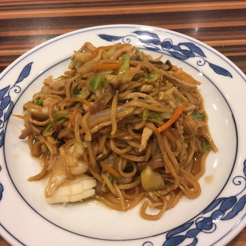 特製皿うどん(平和楼 天神本店)