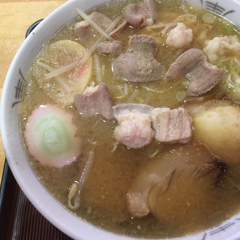 みそ＋牛モツTP(そば処  丸長)