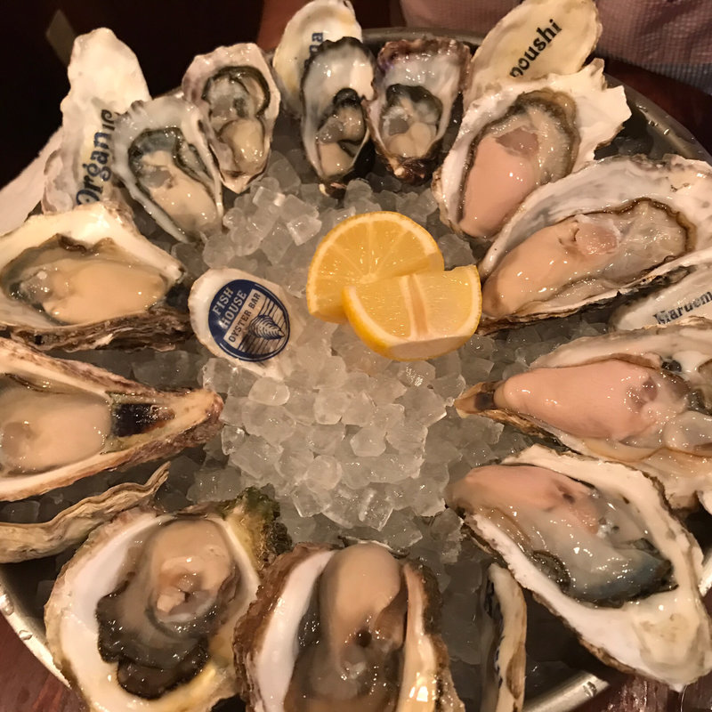 オイスタープレート(Fish House Oyster Bar 恵比寿東口店)