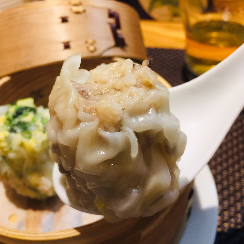 海老と椎茸の焼売(陸羽 )