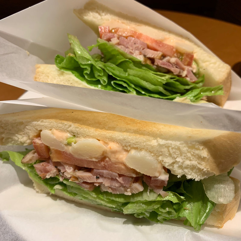 枝豆と明太子ポテトのチキンサンド(プロスペール 安城南店)